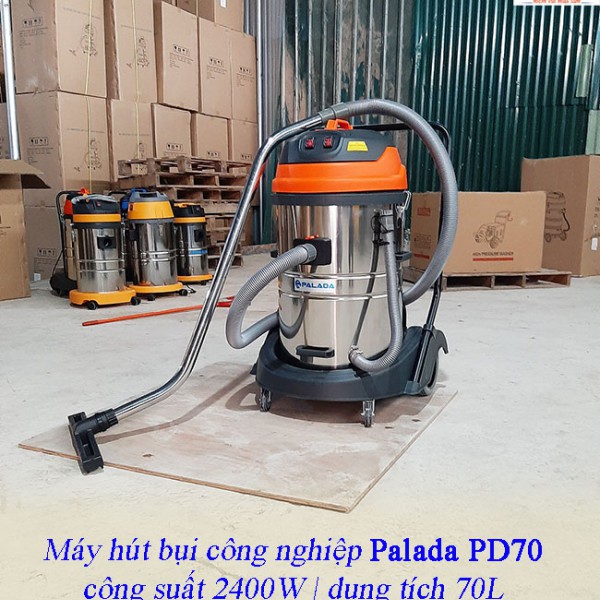 Ảnh Máy hút bụi công nghiệp Palada PD70 công suất lớn